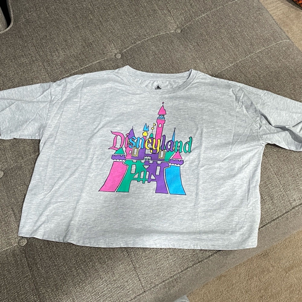 Disneyland Retro, cropped graphic tee
